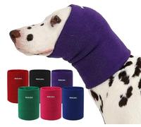 AOOLMOL Dog & Cat Calming Hoodie - Soft Double-Layer Ear and Neck Cover for Anxiety Relief & Noise Protection, Elastic Pet Head Wrap for Grooming, Bath, Drying & Fireworks