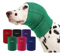 AOOLMOL Dog & Cat Calming Hoodie - Soft Double-Layer Ear and Neck Cover for Anxiety Relief & Noise Protection, Elastic Pet Head Wrap for Grooming, Bath, Drying & Fireworks