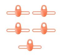 AOOOWER 5pcs Silicone Baits Holder Fishing Rod Hook Keeper Fishing Tackle Lures Jigs Hooks Keeping Holder Rod Hook Keeper