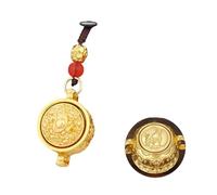 AOOOWER Animal Fortunes Keychain Luck Charm Treasure Basin Designs Keyrings for Prosperity and Wealth in Sturdy