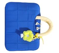 AOOOWER Artistic Florals Design Laptop Sleeve Reinforced Corners Spillproof Fabric Protective Case For Students Professional Flower Print Laptop Bag