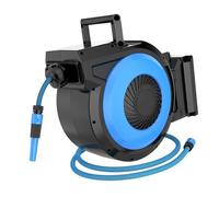 AOOOWER Automatic Retractable Water Hose Reel Wall Mounted PVC Garden Tool Suitable for Car Washing