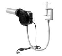 AOOOWER BBQ Blower For Outdoor Cooking USB Rechargeable Handheld Fan Bellows With Aluminum Tube Picnic Grill Equipment