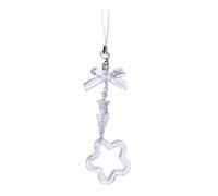 AOOOWER Butterfly/Star Pendant Cellphone Strap Beaded Phone Chain Handmade Detachable Phones Lanyard Keychains for Wallet, 15CM, Acrylic, no gemstone