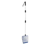 AOOOWER Chicken Litter Scooper With Shovel Telescopic Handle Metal Scoops Hollow Poop Sifter Ergonomic Metal Handle All Purpose Livestock Waste Remover
