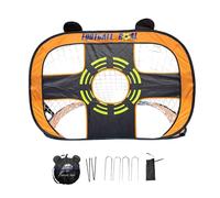 AOOOWER Collapsing Soccer Goal Net For Backyard Practice Excellent Polyster Fabric And Metal Frame Everyone Epochs Weather Immune Kids Football Net