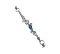 AOOOWER Colorful Fish Star Alloy Phone Charm Keychain Handmade Beaded Keyring Lightweight Accessory for Trendy