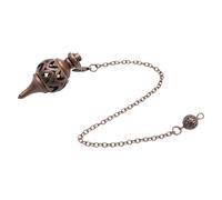 AOOOWER Coppers Pendant Pendulums for Dowsing and Chakras Healing Meditation Spiritual Tool Scrying Accessory for Women