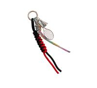 AOOOWER Creative Pentagrams Oil Liquid Keychain Cartoon Animals Floating Charm for Car Keys Handmade Star Shaped Bag