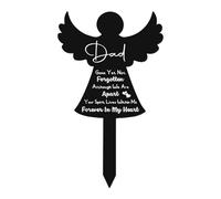 AOOOWER Dog Cats Memorial Grave Marker For Garden And Indoor Decors For Comforting Grieving Pet Owners Graveyard Sign