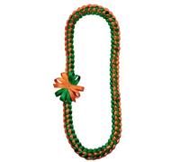 AOOOWER Double Sided Graduation Ribbon Necklace Intricate Weave Honor Rope Handmade Ribbon Garlands Delicate Woven Neckchain