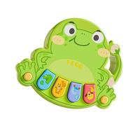 AOOOWER Early Education Piano With 0-3 Year Safe Design ABS Multisensory Music Modes Hand Eye Coordination Training Tool Safe ABS Infant Music Box