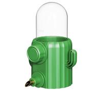 AOOOWER Easy Bird Feeders Cage Attachable Cactus Shape Water Dispenser NonSpill Pin Design For Parrot Watering Modern Bird Cage Water Dispenser