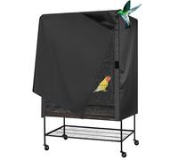 AOOOWER Extra Wide Covering Birdcage Night Cover Polyester Pet Cage Cover For Parrots And Small Birds Extra Large Pet Cage Cover