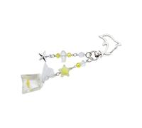 AOOOWER Fashionable Chinese Zodiacs Year of The Snake Keychain Charm Pendant Auspicious Zines Alloy Trinkets for Good