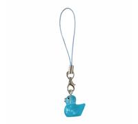 AOOOWER Fashionable Glow Duck Keychain Charm Lovely Sturdy Acrylics Pendant Key Holder for Bags and Phone Assorted