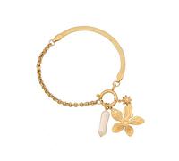 AOOOWER Fashionable Handmade Bracelet with Unique Hollowed Out Star Exquisite Bead Patchwork Hand Rings Couple Bangles