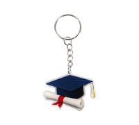 AOOOWER Graduation Season PhD Caps Academic Achievement Bag Charm Keychain Bag Accessory for Students