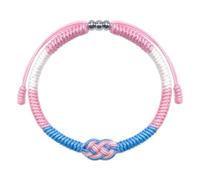 AOOOWER Handmade Fashionable Cotton Hand Rope Portable Bracelet Sturdy Wristband Jewelry Accessory for Outdoor