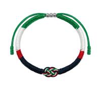 AOOOWER Handmade Fashionable Cotton Hand Rope Portable Bracelet Sturdy Wristband Jewelry Accessory for Outdoor