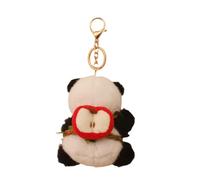 AOOOWER Handmade Leather Keychain Symbolizing Good Luck and Prosperity Horse Pendant Key Rings for Couples and Car
