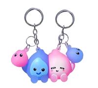 AOOOWER Handmade Leather Keychain Symbolizing Good Luck and Prosperity Horse Pendant Key Rings for Couples and Car