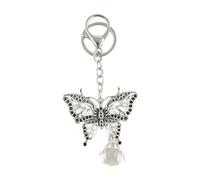 AOOOWER Hollow Butterfly Charm Keychains Sweet Cool Pendant Car Keyring Backpack Decoration Fashion Jewelry for Women