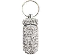 AOOOWER Multipurpose Sturdy Alloy Pilling Container Necklace with Medicals Alert Jewelry Accessory for Men and Women Daily