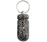 AOOOWER Multipurpose Sturdy Alloy Pilling Container Necklace with Medicals Alert Jewelry Accessory for Men and Women Daily