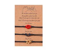 AOOOWER Net Bag Adjustable Bracelet Cord Empty Without Stone Crystal Holder Bracelet Natural Healing Bracelet