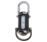 AOOOWER Portable LED Work Light Keychain Pendant USB Rechargeable Flashlight Keyring for Camping Pocket Sized