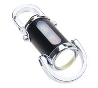 AOOOWER Portable LED Work Light Keychain Pendant USB Rechargeable Flashlight Keyring for Camping Pocket Sized