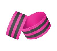 AOOOWER Quickly Release Reflective Ankle Straps Regulable Waist Bands For Night And Comfortable Cycling Night Running Straps