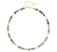 AOOOWER Rainbow Bead Necklace Elegant Neckwear Daily Wear Charm Necklace Party Dating Accessories Suitable for Any Occasion