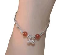 AOOOWER Ribbon Natural Stone Bracelets Female Luxury Exquisite High-grade Girlfriends Couple Fashion Adjustable