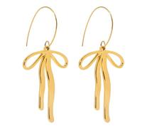 AOOOWER Stylish Bowknot Dangle Earrings Elegant Earrings Delicate Ear Adornments Unique Ear Drop Ear Jewelry for Daily