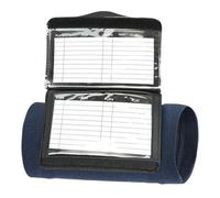 AOOOWER Teen And Adult Football Wristbands Wrist Card Holder Wristband With Double Window For Tackle Touch Quarterback Gear