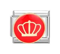 AOOOWER Unique Steel Base Bracelet Accessory Modern Steel Base Bracelet Modular Charm Feature for Enhancing Fashion, 1*0.9cm, Stainless Steel, No Gemstone