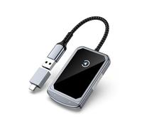 AOOOWER Wireless Adapter Fast Connection for Convert Factory Corded to Wireless Dongles Car for Phone USB