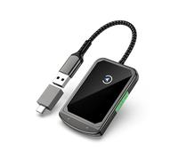 AOOOWER Wireless Adapter Fast Connection for Convert Factory Corded to Wireless Dongles Car for Phone USB