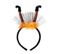 AOOOWER Witch Legs Hairhoop For Adult Theme Party Costume Witch Headband Day Of The Death Headpiece Halloween Headwears