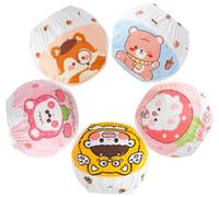 AOOPOO 5 Pack Baby Potty Training Pants for Infants, Cute Baby Toddler Boys Girls Potty Training Pants Reusable Colorful Cartoon Animal Underwear, 0-24 Months
