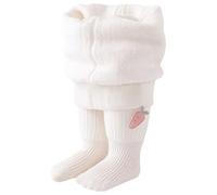 AOOPOO Baby Girls Thermal Tight Kids Winter Warm Fleece Lined Tight Ballet Tights Baby Winter Warm Leggings Tights Girl Cotton Little Toddler Girls Leggings 0-5 Years