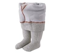 AOOPOO Baby Girls Thermal Tights Kids Winter Warm Fleece Lined Tights Ballet Tights Baby Winter Warm Leggings Tights Girls Cotton Little Toddler Girls Leggings 0-5 Years