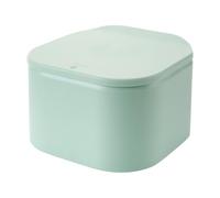 AOOPOO Desk Bin Trash Can with Lid, Mini Portable Table Waste Bin Desktop Dustbin for Home Living Room Kitchen Bathroom Office Car Indoor Small Trash Can