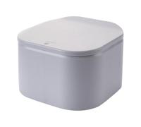 AOOPOO Desk Bin Trash Can with Lid, Mini Portable Table Waste Bin Desktop Dustbin for Home Living Room Kitchen Bathroom Office Car Indoor Small Trash Can