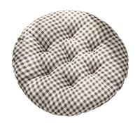 AOOPOO Set of 2 Indoor Outdoor Luxury Beautiful Garden, Dining Chair Cotton Cushions Seat Pad - Round - Chair Cushion,40x40cm (Color 11)