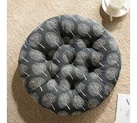 AOOPOO Set of 2 Indoor Outdoor Luxury Beautiful Garden, Dining Chair Foam Cushions Seat Pad - Round - Chair Cushion,40x40cm (Color 6)