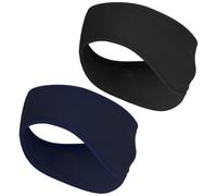AOOSA 2 PCS Ear Warmers Headbands, Winter Earmuffs for Adults Men & Women, Stay Warm and Cozy, Soft Comfortable Ear Muffs, Thermal Headbands for Cold Weather Running Yoga Skiing Outside Sport