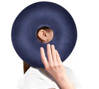 AOOSA Piercing Pillow, Dark Blue Ear Piercing Pillow for Side Sleepers